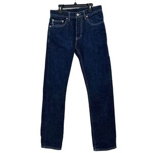 Lawless‎ Denim & Co. Selvedge Jeans Mens 30x30 Blue Straight Leg Slim Indie Boho